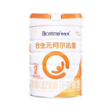 合生元（BIOSTIME）阿尔法星 较大婴儿配方奶粉 2段(6-12个月龄)800克g 欧洲原装进口