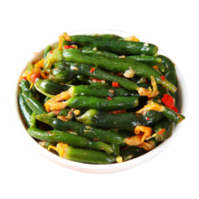 八咸王延边朝鲜小黄瓜咸菜黄瓜开味下饭菜酱菜东北小吃咸菜组合装500g 【小黄瓜250g】+【辣白菜 250g】