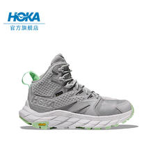 HOKA ONE ONE 男女鞋夏季阿纳卡帕低帮徒步鞋ANACAPA LOW GTX防水 雾灰/青柠色（中帮） 40.5