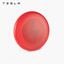 TESLA 特斯拉 闪电飞盘环保PE材质兼顾耐久性柔韧性闪电图案