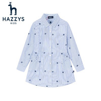 HAZZYS 哈吉斯 女童长袖裙