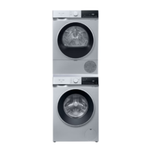 预售、PLUS会员：SIEMENS 西门子 无界系列 WG52E1U80W+WQ53E2D80W 洗烘套装 10kg