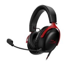 预售：极度未知（HYPERX） Cloud Ⅲ 飓风 黑红 头戴式游戏耳机 有线