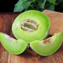 共雅 山东 一级果 冰淇淋玉菇甜瓜 净重8斤 （3-5个装）