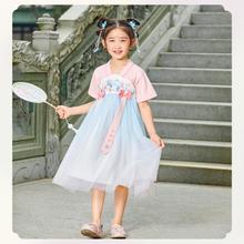 杰里贝比 夏装儿童裙子女童公主裙礼服