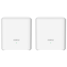 Tenda腾达 全屋WiFi6子母路由器 AX1500千兆双频 Mesh组网无线穿墙王 别墅大户型覆盖套装 EM3两只装