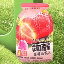阿尔卑斯（AERBEISI）0脂肪 蒟蒻可吸果冻 什锦口味 108g约6个