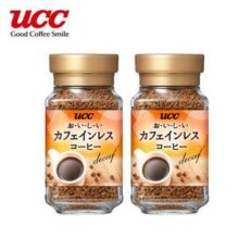 UCC 悠诗诗 日本原装版 低因冻干速溶咖啡粉 45g*2瓶