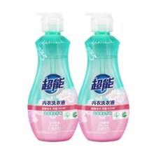 超能 内衣洗衣液 860g*2瓶