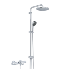 高仪（GROHE）进口恒温淋浴花洒套装 原装250MM圆形顶喷 空气注入手持2668000C