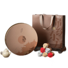 plus会员、概率券：去寻茶叶特级大红袍乌龙茶金骏眉组合 锦绣东方小罐装180g
