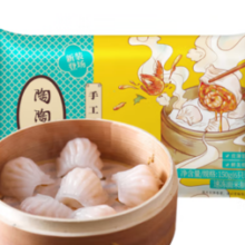 20点！陶陶居 广式早餐点心 手工虾饺150g