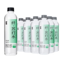 Plus会员：依能锌强化苏打水无糖无汽弱碱 500ml*12瓶