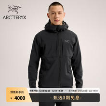 ARC'TERYX 始祖鸟 ARC’TERYX始祖鸟 GAMMA MX HOODY 防风 男子 软壳夹克 Black/黑色