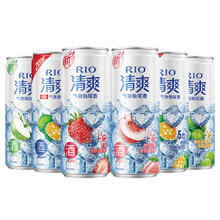RIO 锐澳 预调鸡尾酒5度 清爽气泡酒 330ml*16罐
