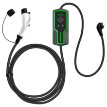 普诺得新能源电动汽车随车充电器 16A3.5KW便携式充电桩 特斯拉家用枪线 比亚迪阿维塔问界适用