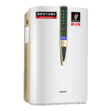 夏普（SHARP）空气净化器卫健委认证消毒机家用加湿卧室除甲醛雾霾净离子群杀菌除过敏原KC-W380S-W1