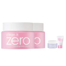 PLUS会员、京东百亿补贴：芭妮兰 净柔小粉罐明星 zero经典款  卸妆膏 100ml*2