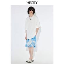 百亿补贴：MECITY 男士夏季新款针织短袖纯棉透气吸汗精美印花T恤508456