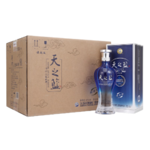 puls会员：洋河 天之蓝 浓香42度 520mL*6瓶