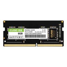 京东PLUS：CUSO 酷兽 DDR4 3200MHz 笔记本内存 普条 黑色 8GB