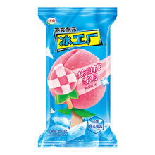 yili 伊利 冰工厂 炫白桃雪泥味雪糕75克/支*6支