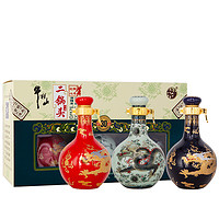 牛栏山 二锅头青龙珍品(30）清香型白酒52度50ml*3瓶小酒礼盒