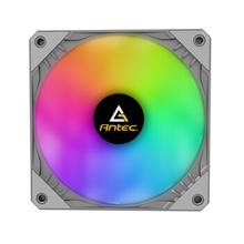 Antec 安钛克 F1-B黑色12cm风压扇 66CFM 大4PIN串接接头机箱散热风扇 1200转空气导流技术 工包 包邮 灰色