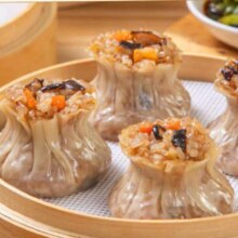 PLUS会员:千味央厨  糯米烧麦1kg/*2袋 40个
