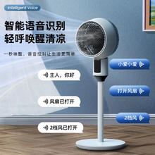 扬子嘉丽空气循环扇电风扇家用落地扇遥控台立式涡轮静音宿舍电扇
