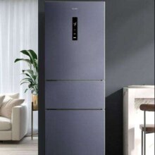 plus会员、京东百亿补贴:华凌 美的出品282三门59.5cm超薄智能电冰箱HR-282WTPZ