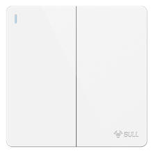 BULL 公牛 G12K212 二开双控开关 象牙白