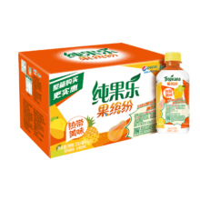 再降价、PLUS会员：Tropicana 纯果乐 百事可乐 果缤纷 热带美味 水果饮料整箱 330ml*12瓶