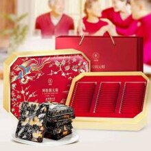 北京同仁堂 青源堂 阿胶固元糕国风礼盒500g