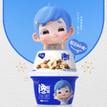 plus会员:纯甄馋酸奶榛子巧克力可可谷物球脆口味风味发酵乳（150g+12g）×6杯