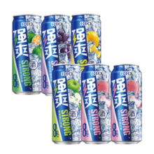 锐澳（RIO）洋酒 预调酒 鸡尾酒  8度 强爽 500ml*6罐