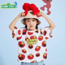 PLUS会员：SESAME STREET 芝麻街 儿童短袖t恤 3件