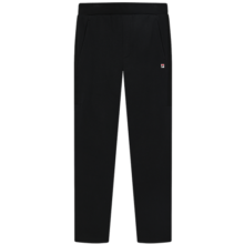 斐乐（FILA） 官方男子针织长裤时尚基础直口通勤休闲裤 正黑色-BK 170/80A/M