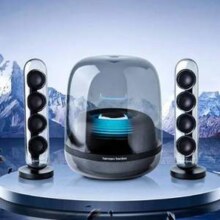 PLUS会员！Harman Kardon 哈曼卡顿 SoundSticks 4 水晶四代无线蓝牙音箱 两色