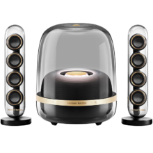PLUS会员：哈曼卡顿 无线水晶4 SoundSticks4  音乐水晶四代 墨金典藏版