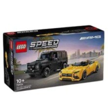 PLUS会员、预售：LEGO 乐高 超级赛车系列 76924 Mercedes-AMG G 63 与 Mercedes-AMG SL 63
