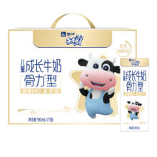 plus会员，概率券:蒙牛未来星儿童成长牛奶（骨力型）190ml*15 学生营养补钙+富含维生素