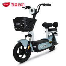 31日20点：ZUB 五星钻豹 48V20AH 大容量新国标电瓶自行车 A18