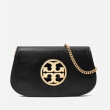 TORY BURCH 汤丽柏琦 Reva 皮质斜挎包