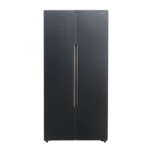 PLUS会员：Panasonic 松下 NR-TB57BXA-G 风冷对开门冰箱 570L 磨砂黑