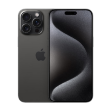 再降价，plus会员：Apple/苹果 iPhone 15 Pro Max (A3108) 256GB 黑色钛金属