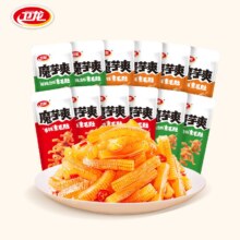 微信小程序，PLUS会员:卫龙 魔芋爽 香辣素毛肚 3口味 共12小包| 192g