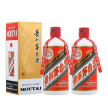 茅台（MOUTAI）飞天 43度 贵州飞天茅台 酱香型白酒 500ml*2 双瓶礼盒装