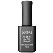 Sweet Color甲油胶琥珀琉璃15ml 冰透胶玉脂胶 持久不可剥 需灯烤胶