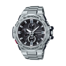 卡西欧（CASIO）G-SHOCK GST-B100系列卡西欧手表钢铁坚韧之心时尚运动男表送男友 GST-B100D-1APFT太阳能+手机连接